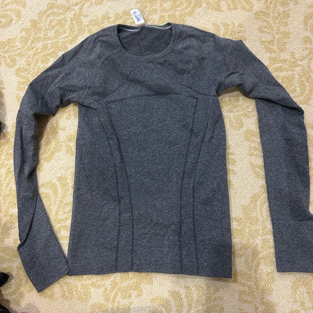 Ivivva Charcoal Long Sleeve Top